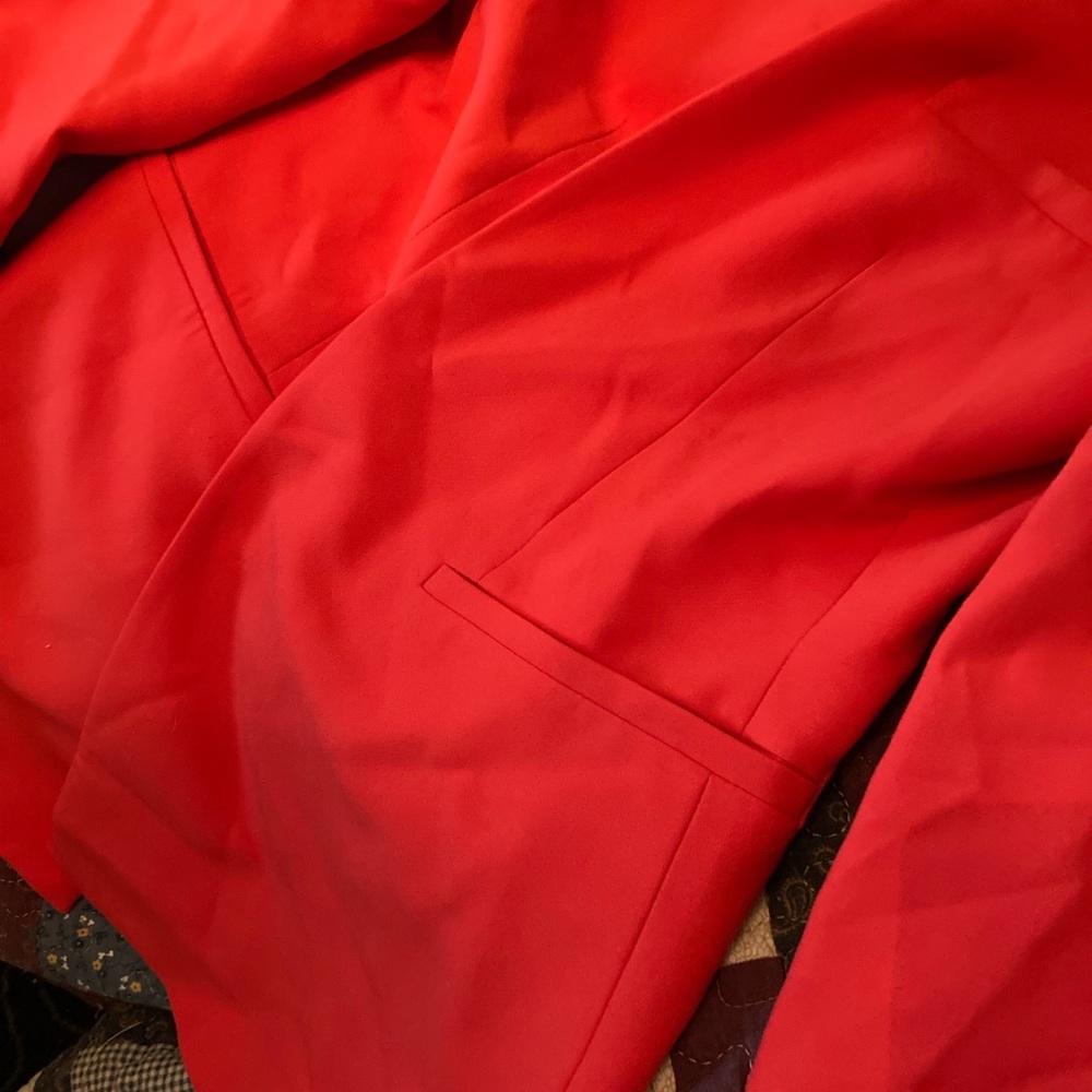 Stunning Red Blazer Zara. Large. NWT